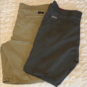 Wrangler Men's Chinos - 1 Tan and 1 Gray